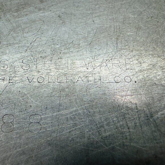 Vintage Vollrath LO-HEET Aristocrat Stainless Steel 10” Skillet Sauce Pan No Lid - Picture 6 of 10